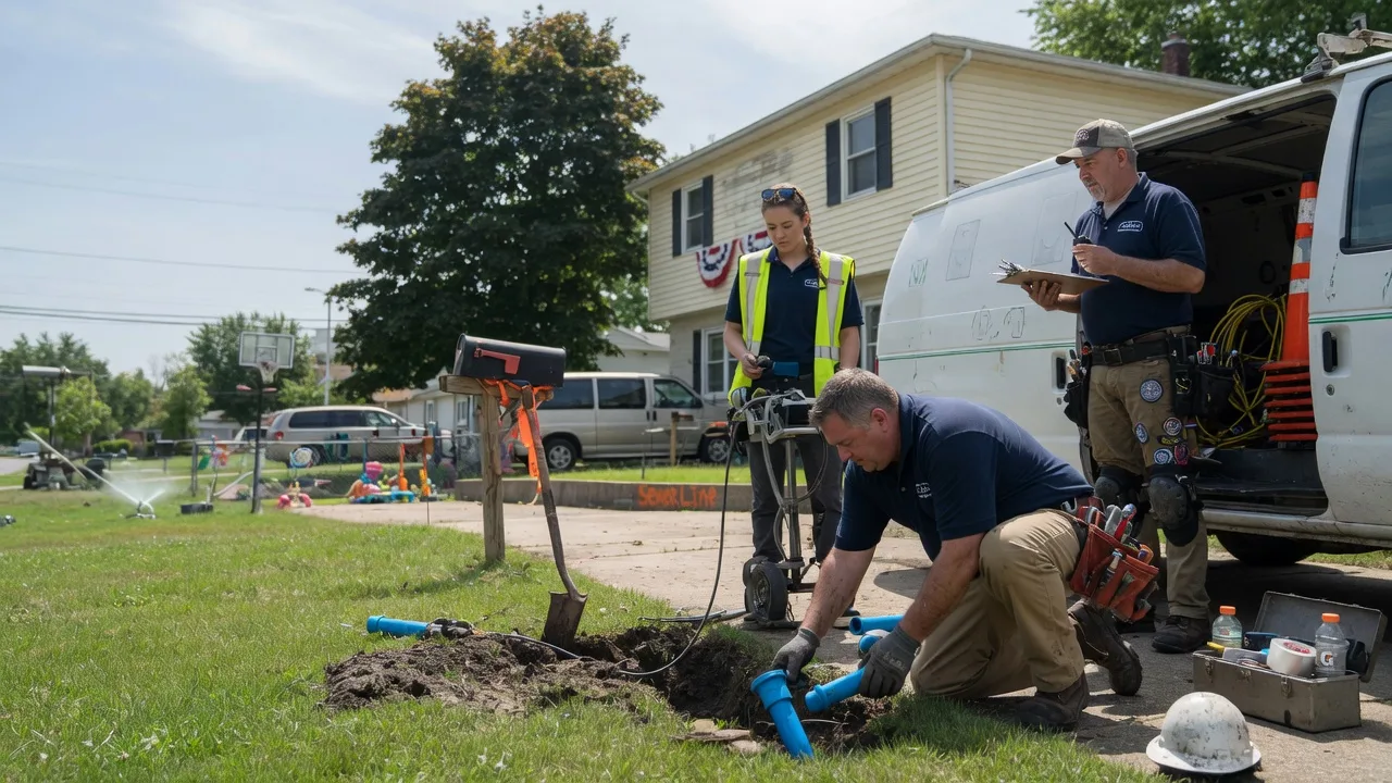 Slab Leak Repair in New Concord, OH near me